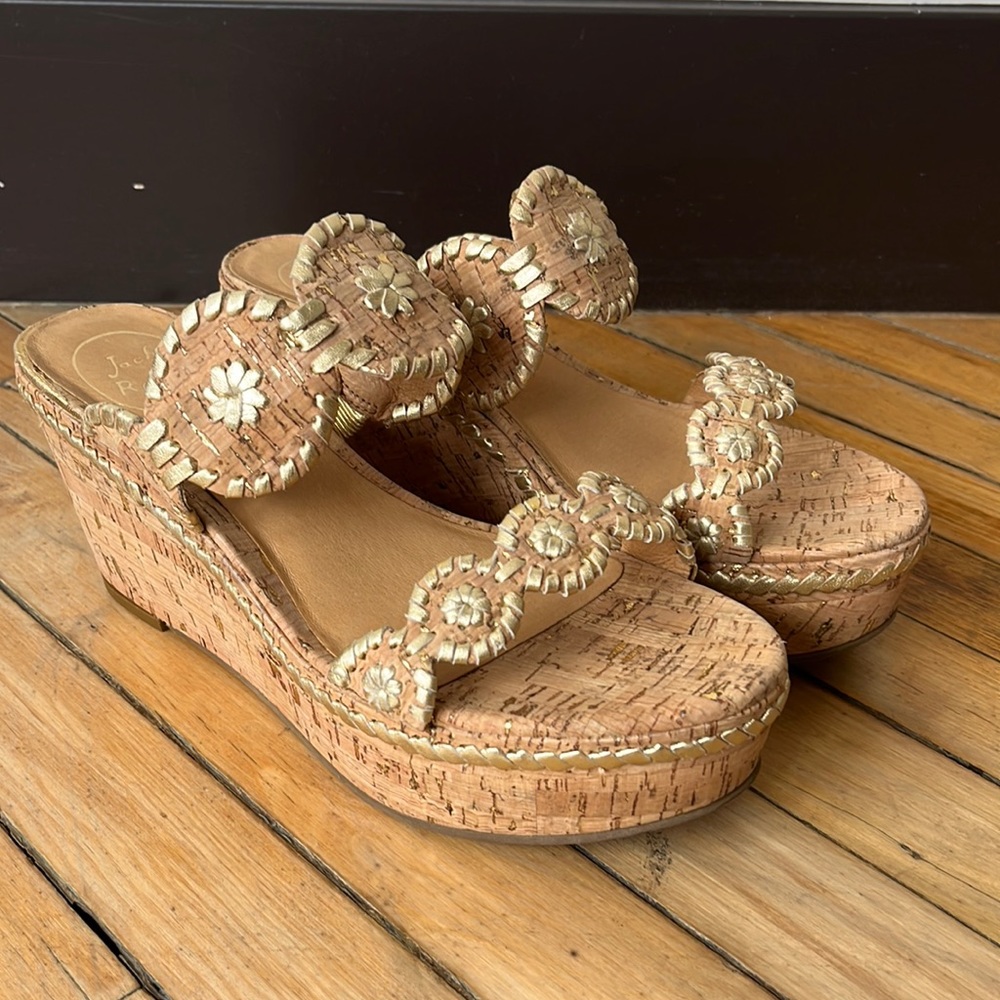 Jack Rogers Wedge Sandal size 8.5